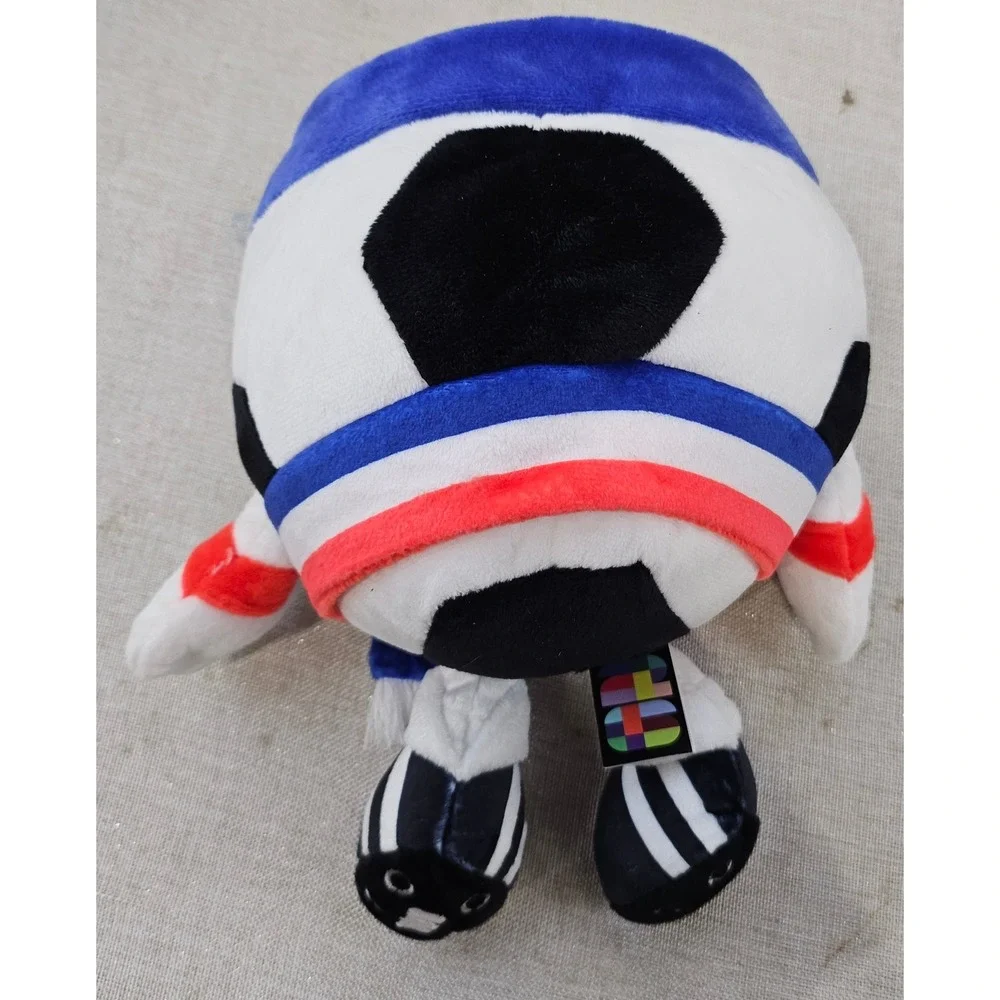Jazwares FIFA World Cup 2026 France Fan Plush Soccer Ball Toy NWT Collectible